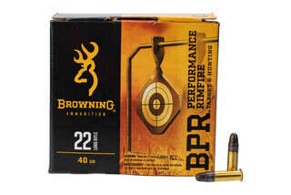 Browning BPR 22lr ammo in box of 400 rounds